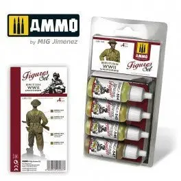 Ammo British Wwii Unif Fig Set