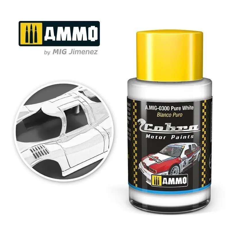 Ammo Cobra Motor Pure White