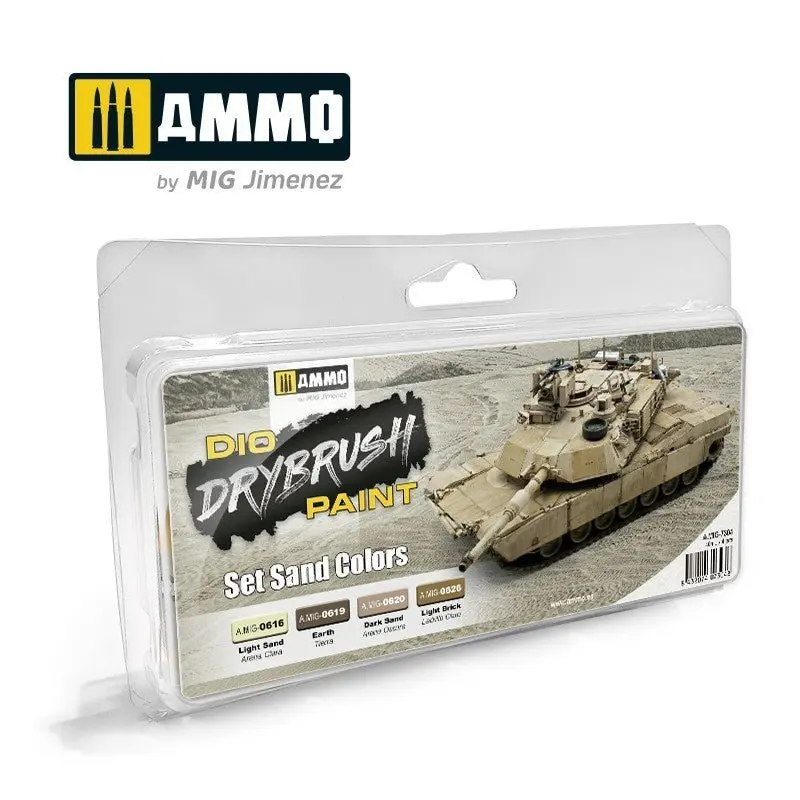 Ammo Drybrush Set Sand Colors