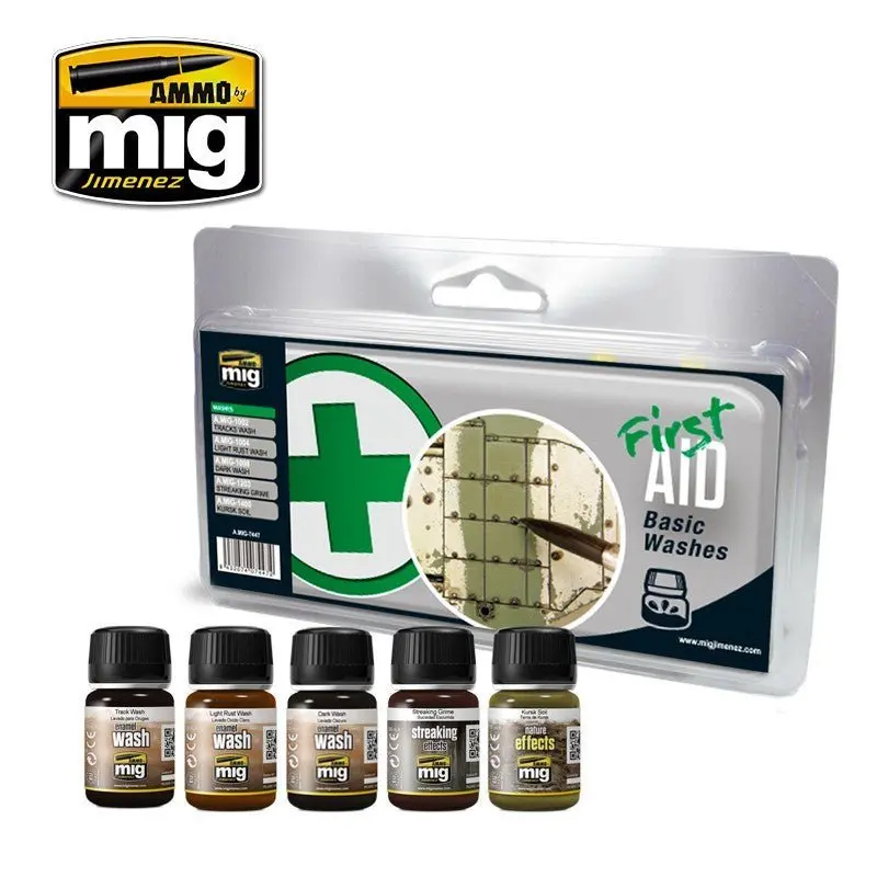 Ammo First Aid Basic Wash Set