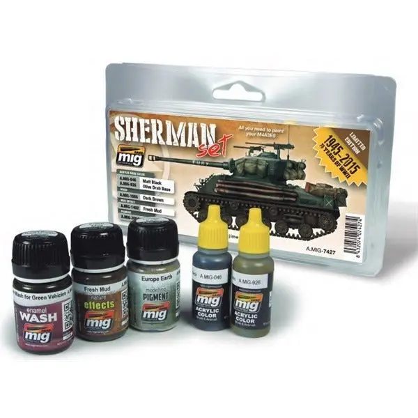 Ammo "Fury" Sherman Weatherset