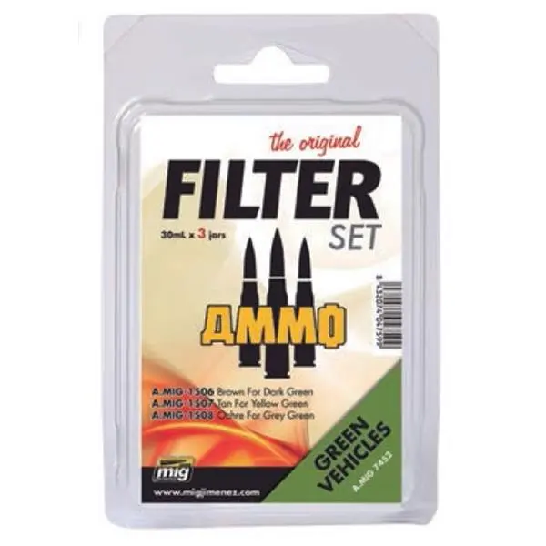 Ammo Green Vehicles Filt Set
