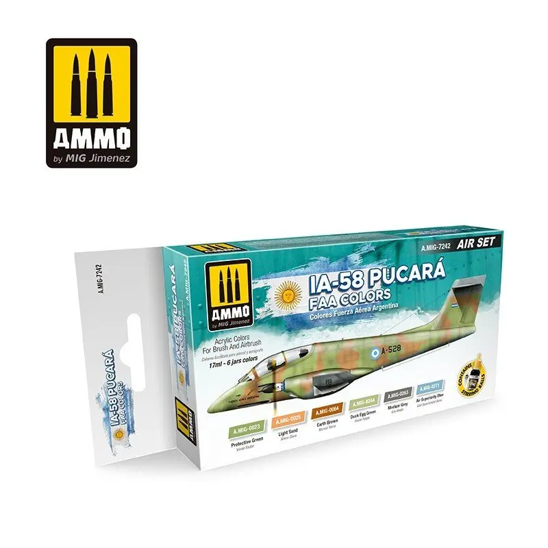 Ammo Ia-58 Pucara Faa Air Set