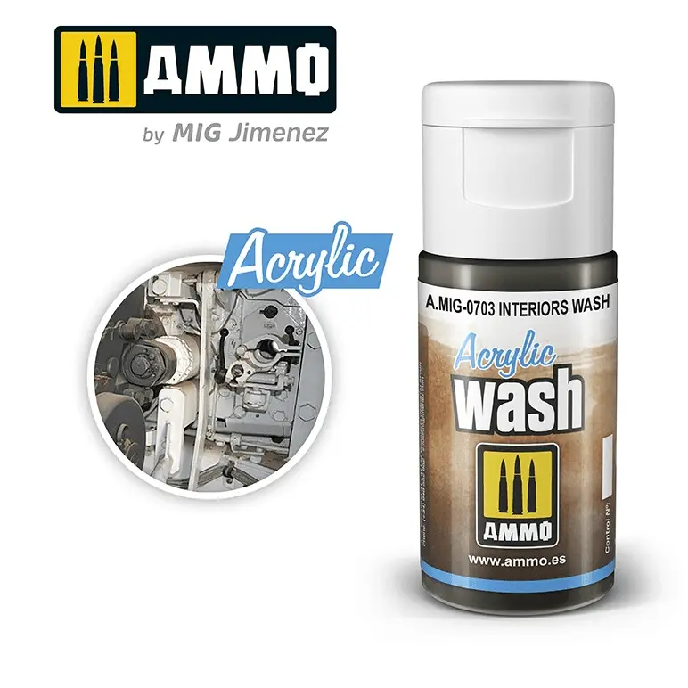 Ammo Interiors Wash Acrylic