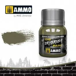 Ammo Med Olive Green Drybrush