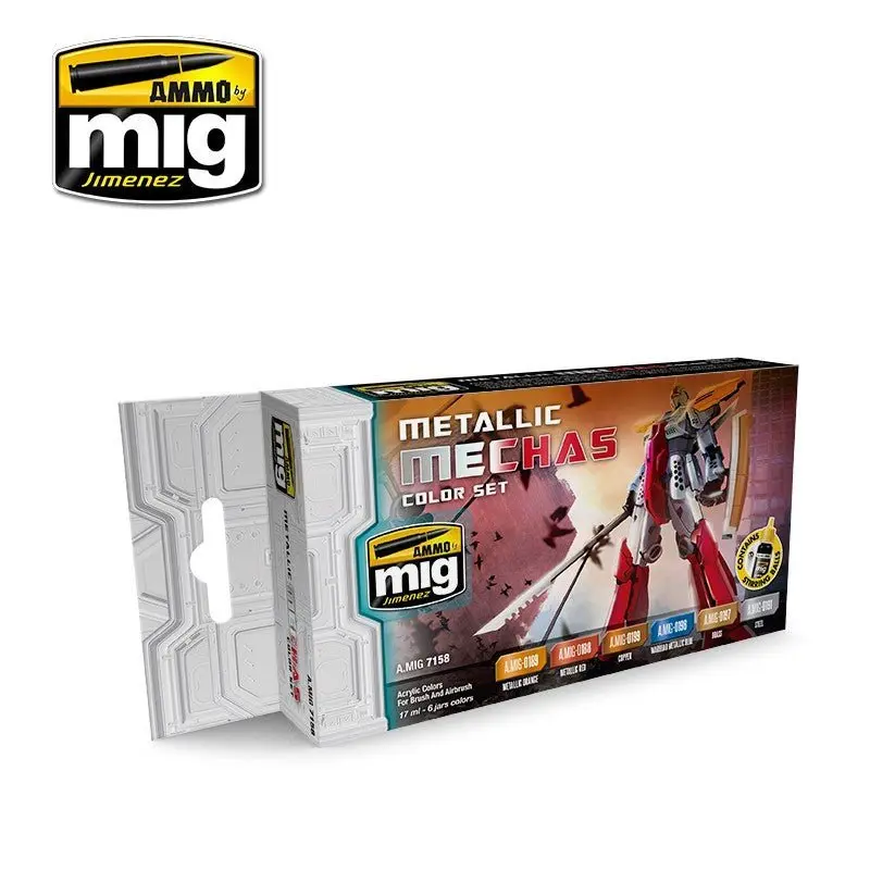 Ammo Metallic Mechas Set