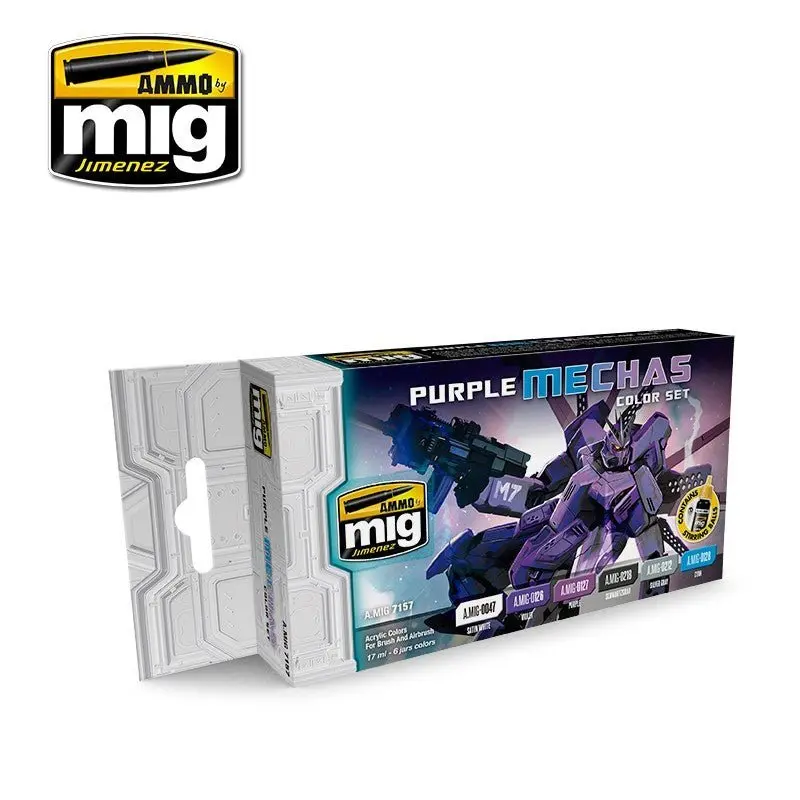 Ammo Purple Mechas Set