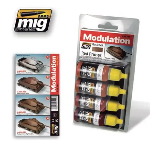 Ammo Red Primer Modulation Set