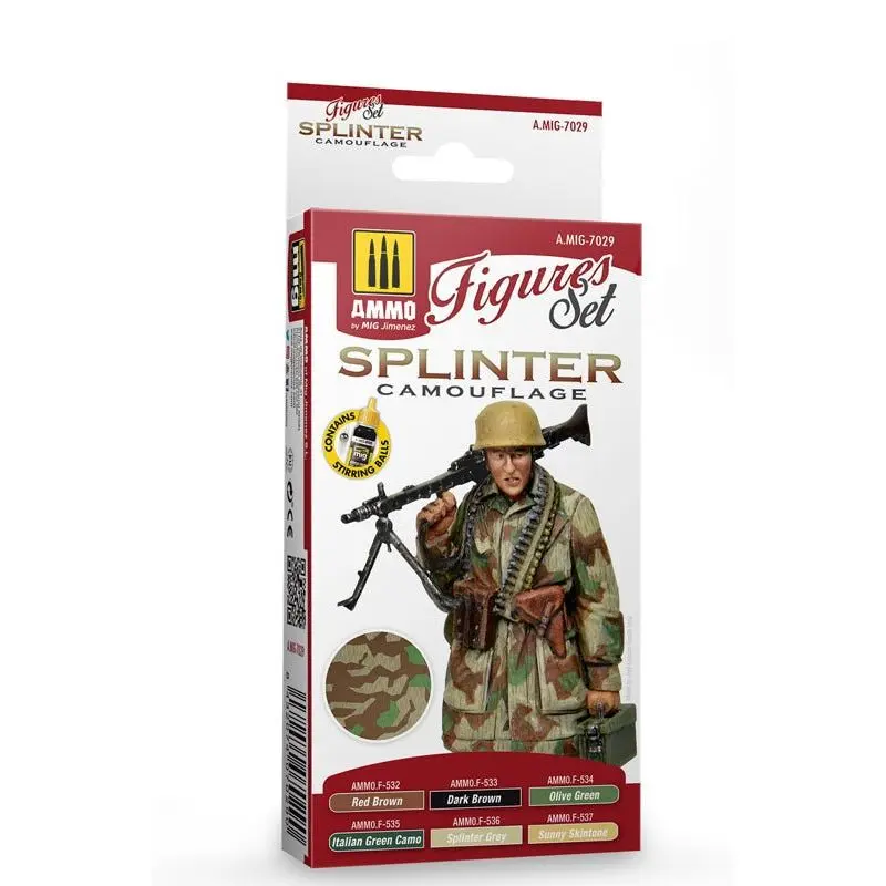 Ammo Splinter Camo Figure Set