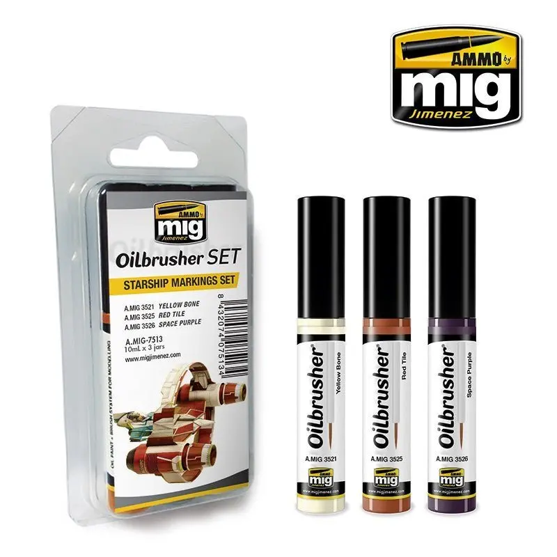 Ammo Starshp Mark Oilbrush Set
