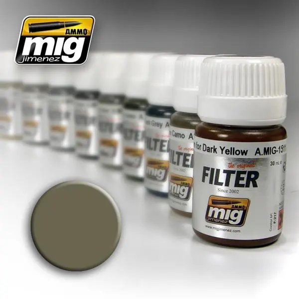 Ammo Tan/Yllo Grn Enamel Filt