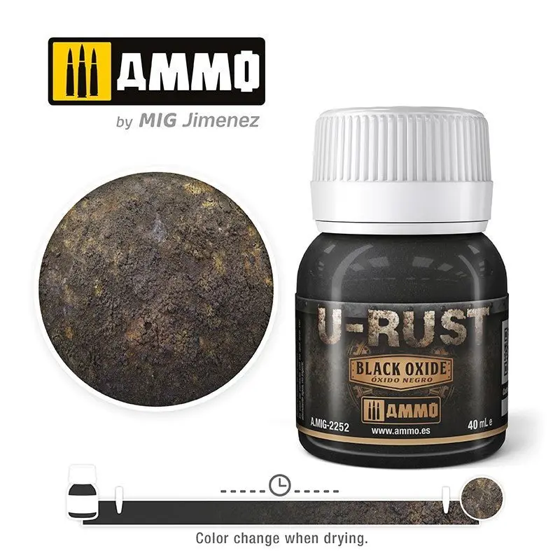 Ammo U-Rust Black Oxide 40Ml
