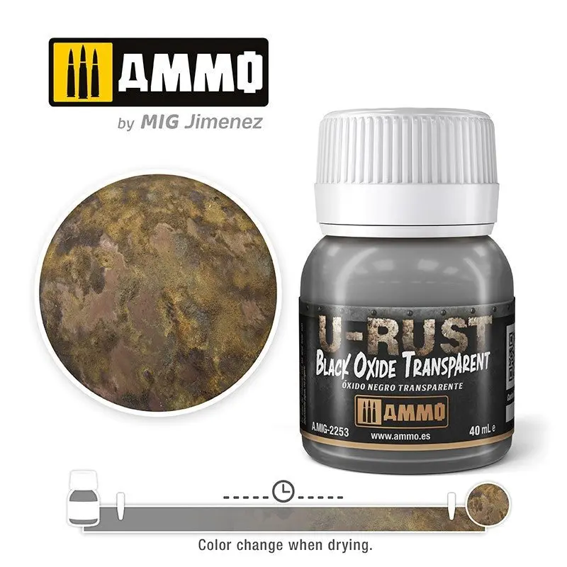 Ammo U-Rust Black Oxide Trans
