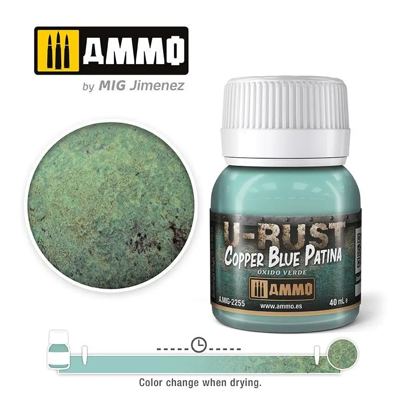 Ammo U-Rust Copper Blue Patina