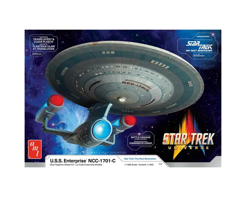 AMT 1/1400 Star Trek U.S.S. Enterprise NCC-1701-C