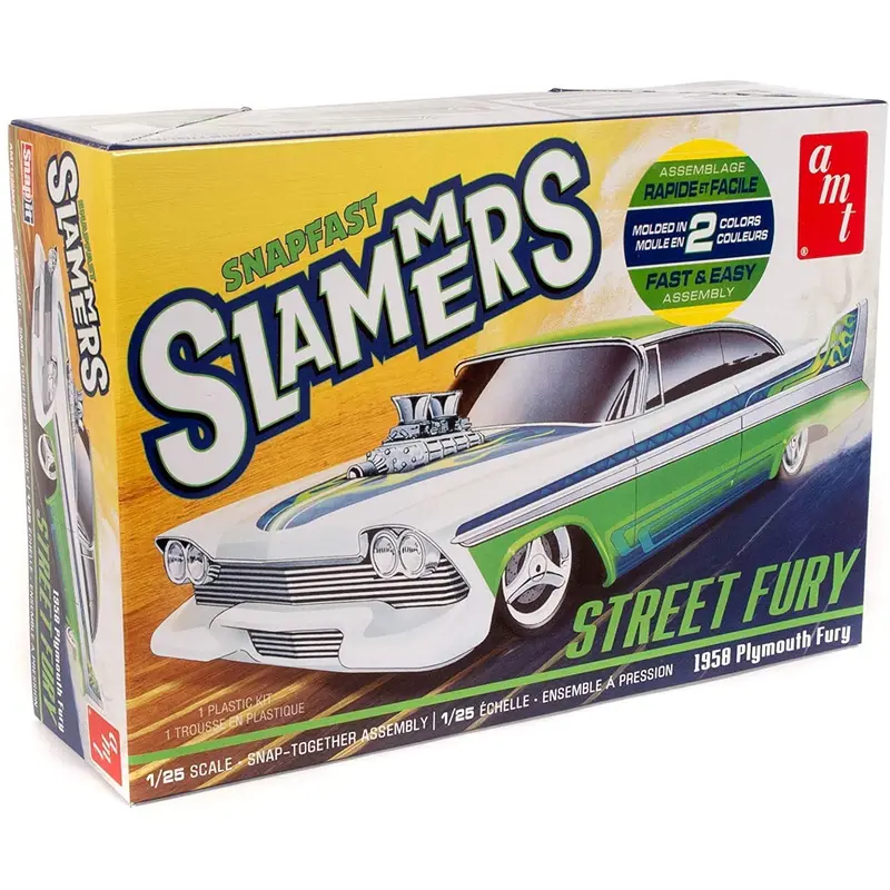 AMT 1/25 1958 Street Fury Plymouth Slammers SNAP