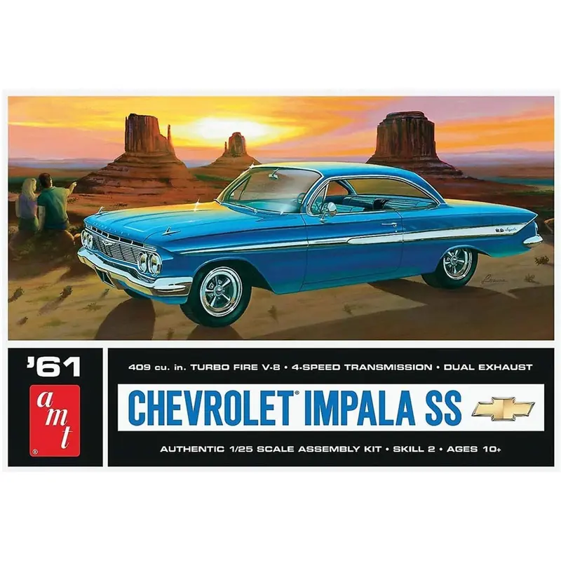 AMT 1/25 1961 Chevrolet Impala SS
