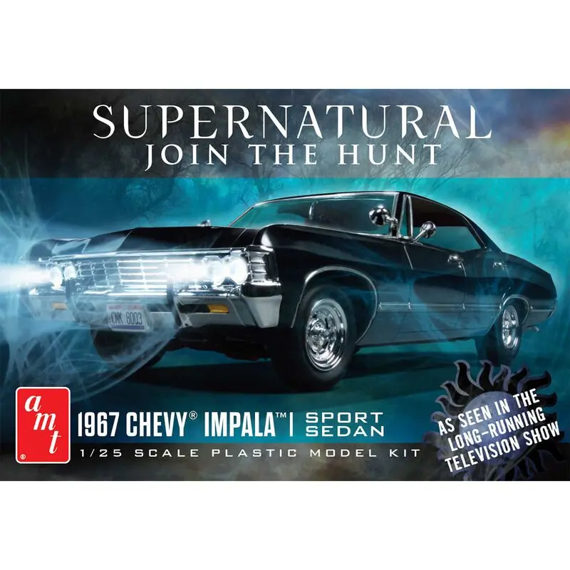 AMT 1/25 1967 Chevy lmpala 4 Door Supernatural Show