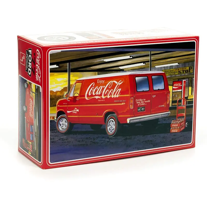 AMT 1/25 1977 Ford Delivery Van Coca Cola