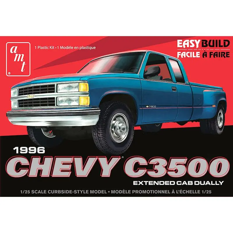 AMT 1/25 1996 Chevrolet C3500 Dually Pickup EasyBuild AMT1409M
