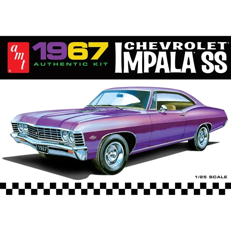 AMT 1/25 Scale 1967 Chevrolet Impala SS