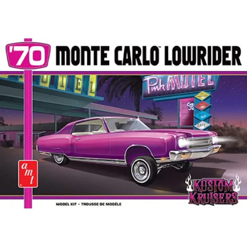 AMT 1458 1970 Chevy Monte Carlo Lowrider Skill 2