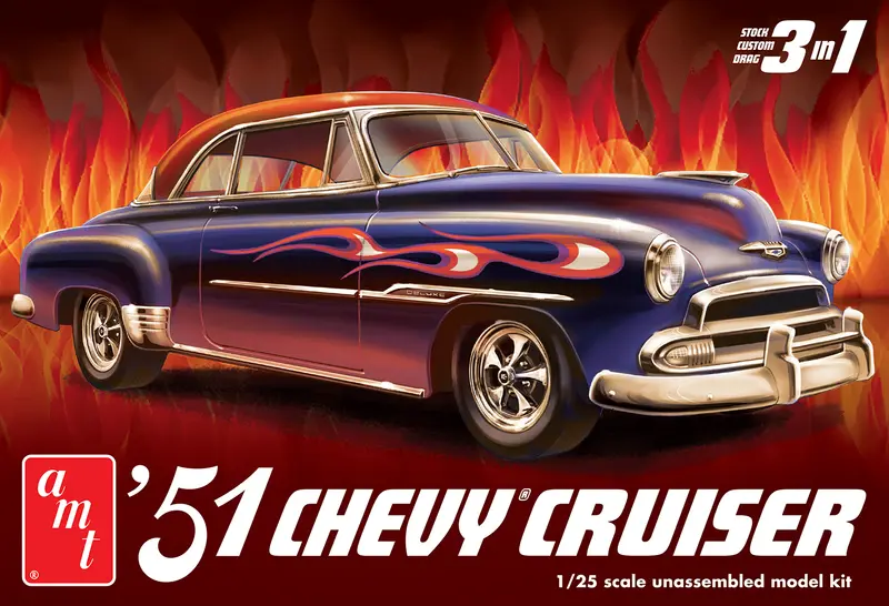 AMT 1951 Chevy Custom Cruiser 1