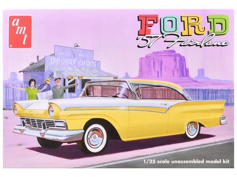 AMT 1957 Ford Fairlane Hardtop 3n1 1