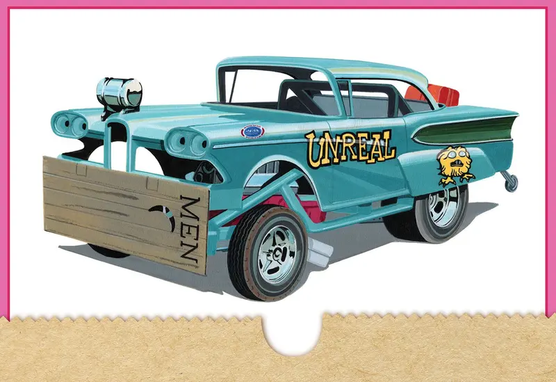 AMT 1958 Edsel AWB Funny Car "Unreal" 1