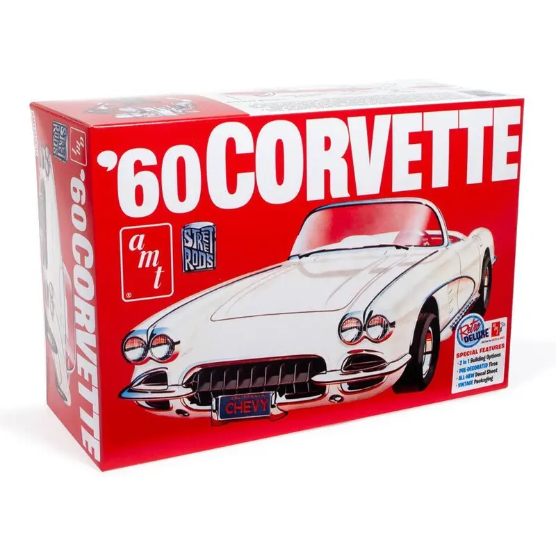 AMT 1960 Chevrolet Corvette 1/25 Scale Model Kit