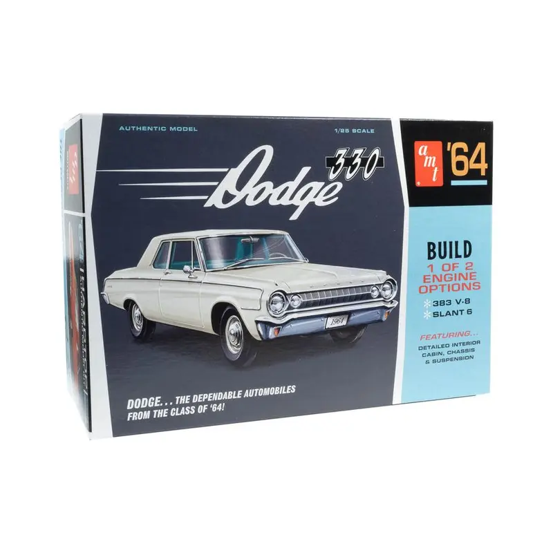 AMT 1964 Dodge 330 1/25 Scale Model Kit