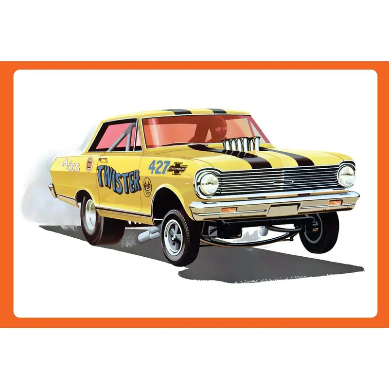 AMT 1965 Chevy II Nova AWB "Twister" 1/25 Scale Model Kit