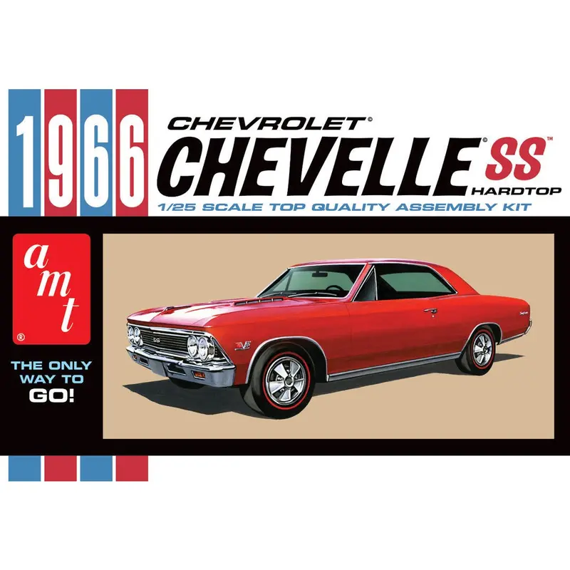 AMT 1966 Chevy Chevelle SS 1/25 Scale Model Kit