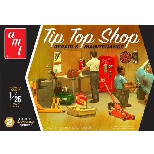 AMT Garage Accessory Set #2 1/25 Scale