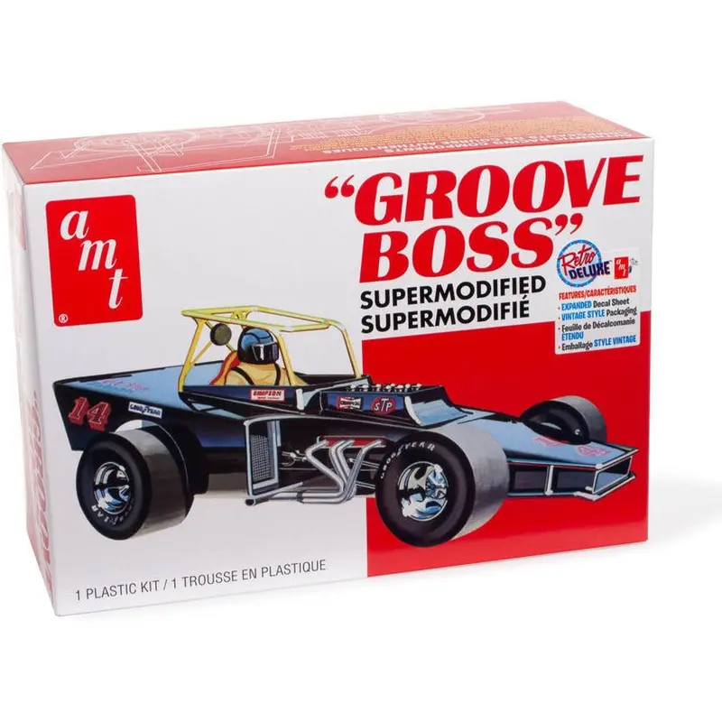AMT Groove Boss Super Modified 1/25 Scale Model Kit