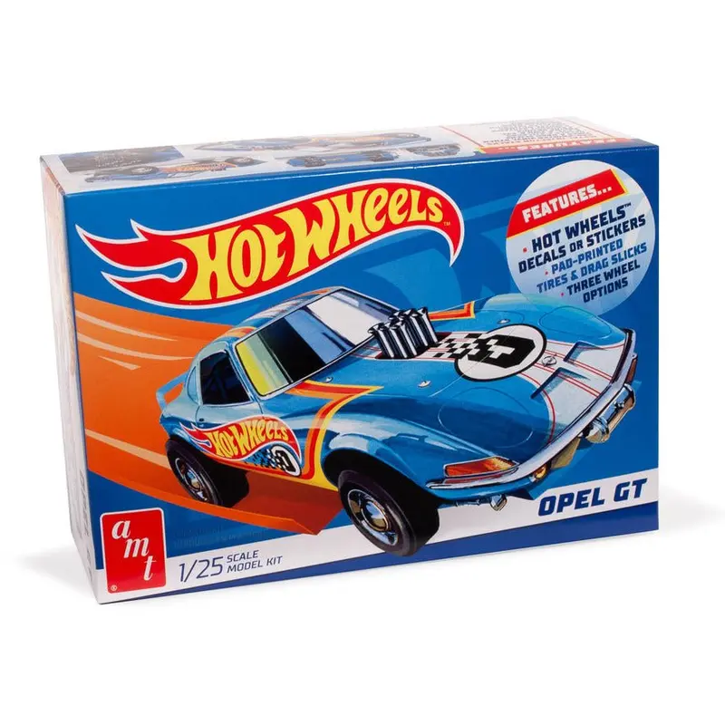 AMT Hot Wheels Buick Opel GT 1/25 Scale Model Kit