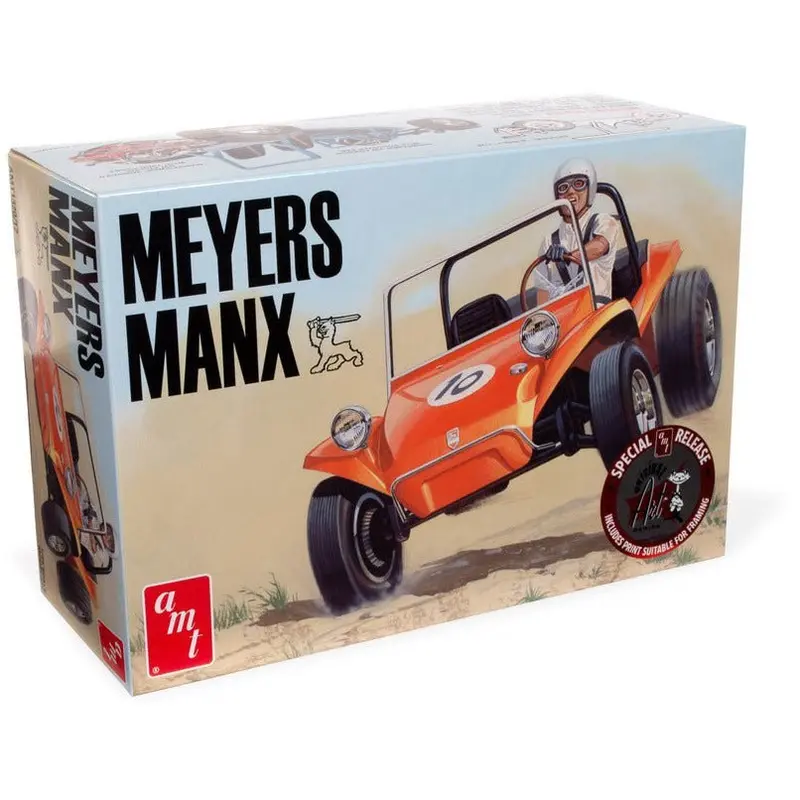 AMT Meyers Manx Dune Buggy - Original Art 1/25 Scale Model Kit