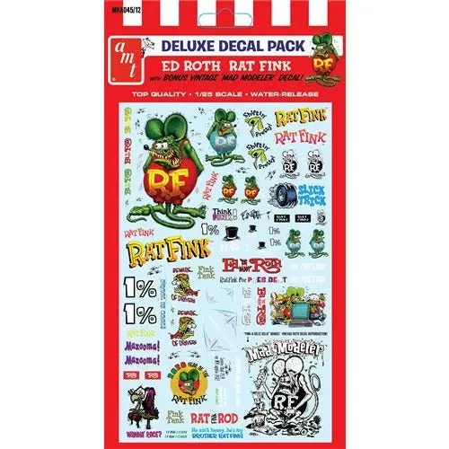 AMT Rat Fink Decal Pack 1/25 Scale