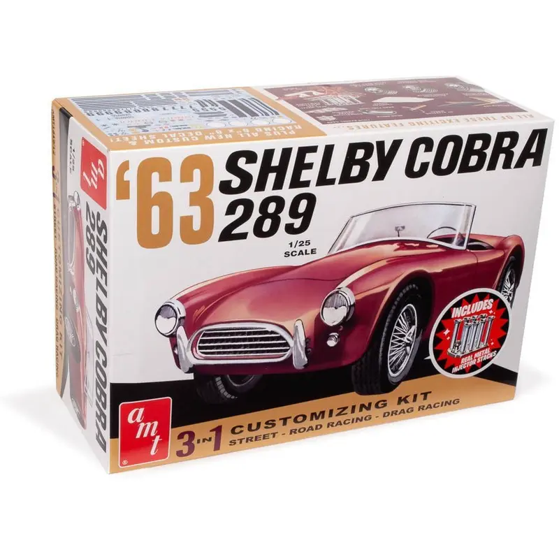 AMT Shelby Cobra 289 1/25 Scale Model Kit