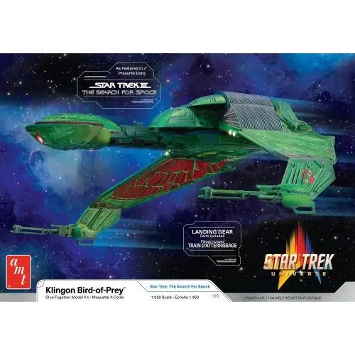 AMT STAR TREK KLINGON BIRD OF PREY 1