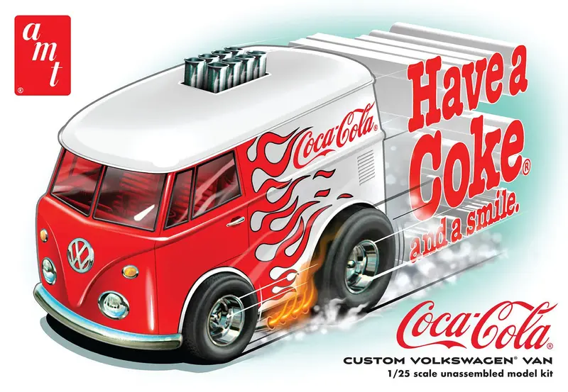 AMT Volkswagen Van Show Rod Coca-Cola 1
