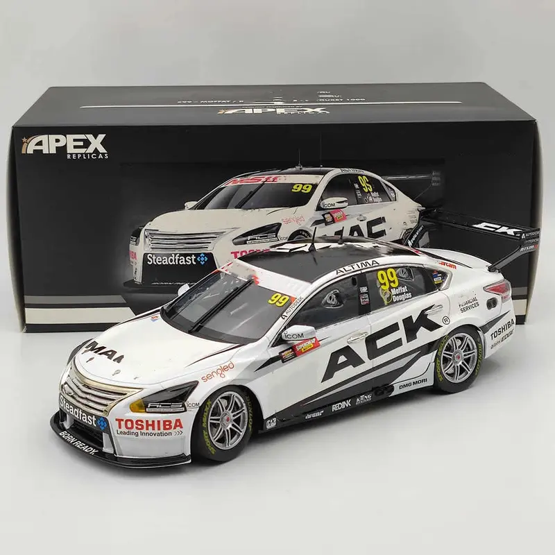 Apex 1/18 #99 - MOFFAT / DOUGLAS 2015 - BATHURST 1000 AD80813 Diecast Models Car Limited Collection