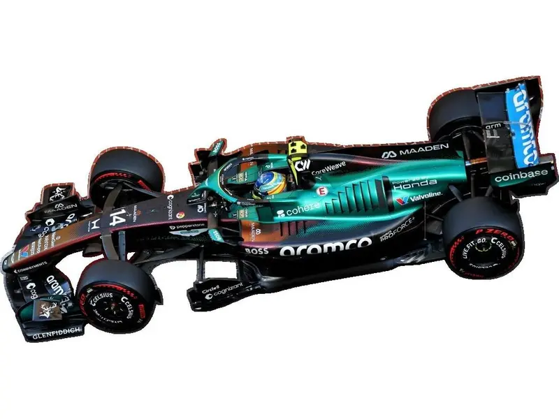Aston Martin Aramco F1 Team AMR26 Special Maaden Design F1 Monaco GP 2026 Fernando Alonso 1