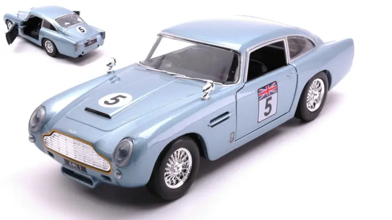ASTON MARTIN DB5 N.5 GT RACING BLUE 1