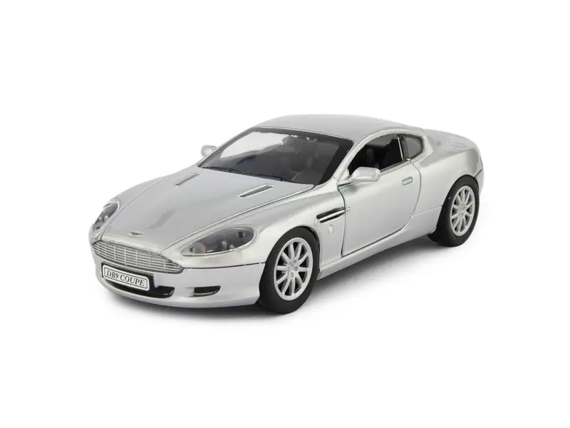 Aston Martin DB9 Diecast Model Car silver 1