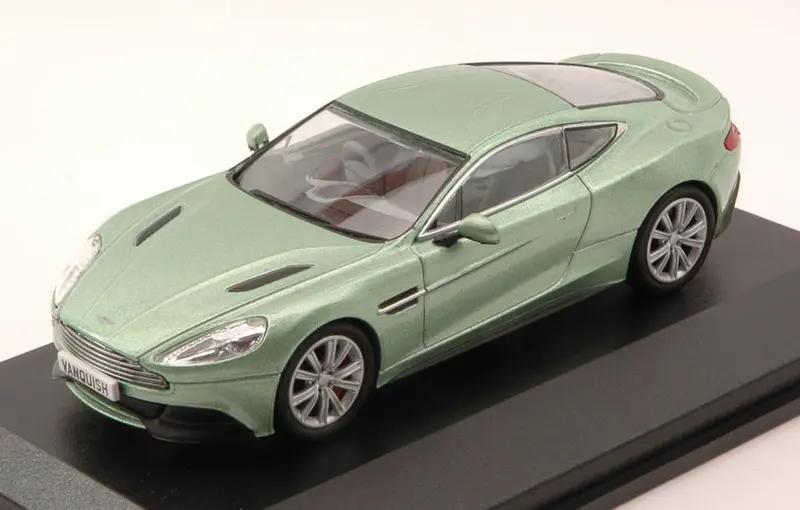 ASTON MARTIN VANQUISH COUPE 2001 METALLIC GREEN 1