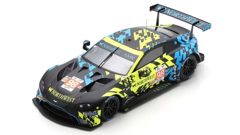 ASTON MARTIN VANTAGE N.98 3rd LMGTE AM LM 2022 DALLA LANA-PITTARD-THIIM - Spark Model - 18S824
