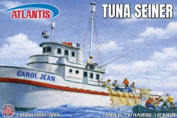 Atlantis 1/160 Tuna Seiner Corsair - Tuna Fishing Boat - Skill Level 2
