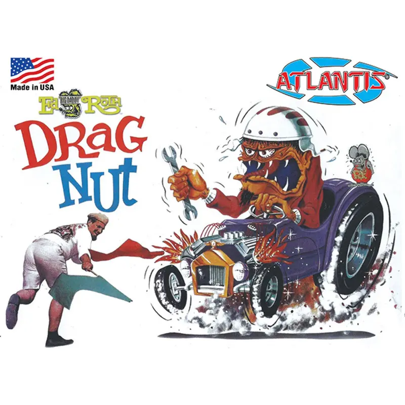 Atlantis Ed Big Daddy Roth Drag Nut Model Kit