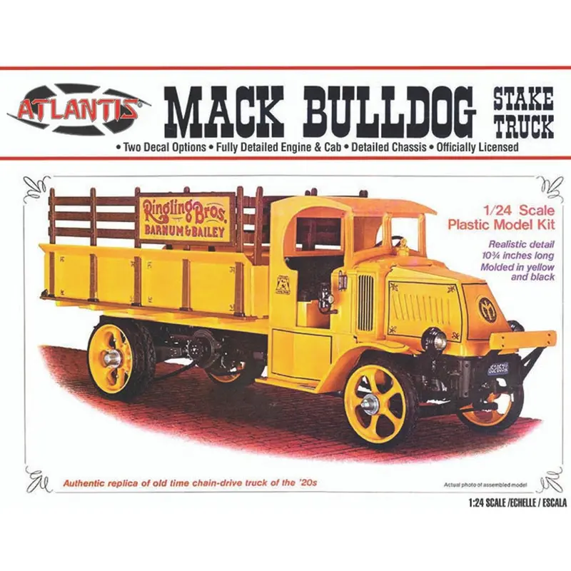Atlantis MACK AC Bulldog Stake Truck 1/24